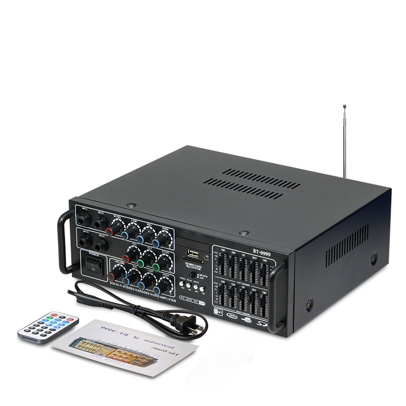 Hot Selling High-Power Car Bluetooth Amplifier Dual-Use EQ Equalizer Expander