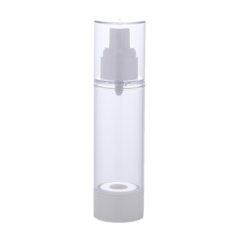Wholesale Serum Pump Bottle Cosmetic Skincare Packaging Portable 15ml 20ml 30ml 50ml Vacuum Bottle