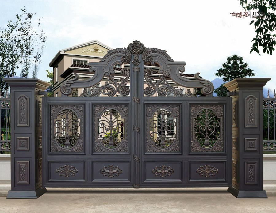 Cbmmart Garden Exterior Gate Villa Entrance House Main Wrought Iron Door