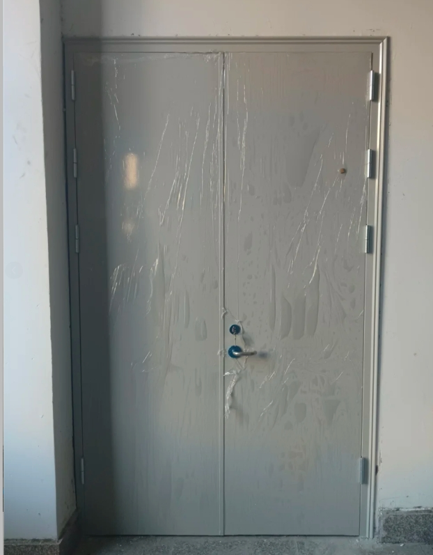 Heavy-Duty Stainless Steel Fire Door for Certified for Hotels & Offices