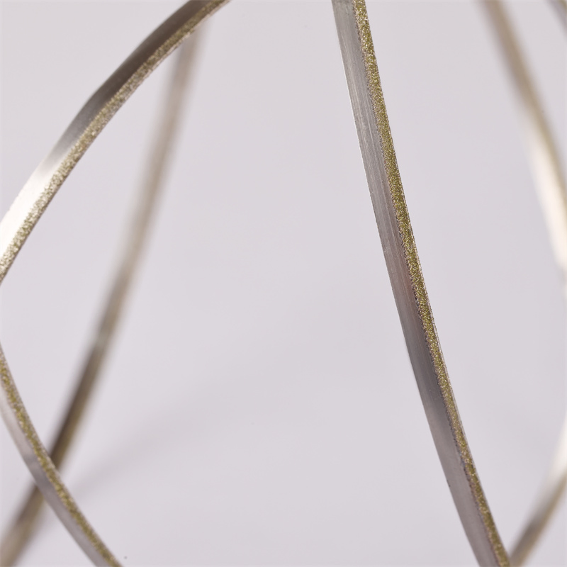 Алмазная ленточная пила с твердосплавными напайками