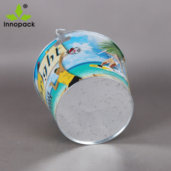 Latest 6 Beer Bottle Tin Metal Ice Bucket