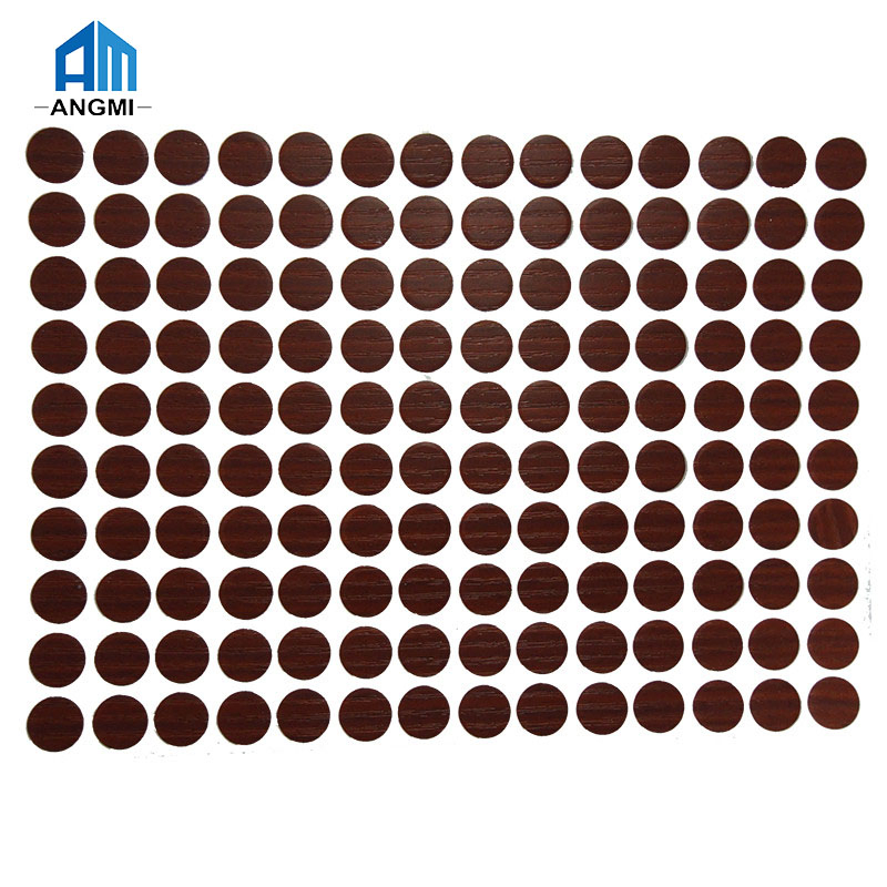 Screw Hole Covers PVC Adhesive Screw Cover Caps for Furniture