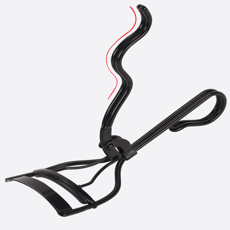 Wide Angle Stainless Steel Eyelash Curler Makeup Tool Curler