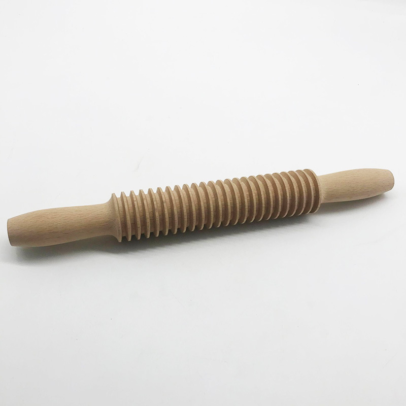 Wholesale Custom High Quality Child Montessori Kitchen Educational Toys Mini Wooden Rolling Pin