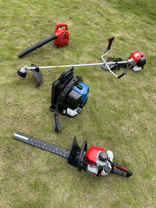 Hot Sale 26cc New Design Backpack Gasoline Garden Snow Leaf Blower with Vacuum & Shredder