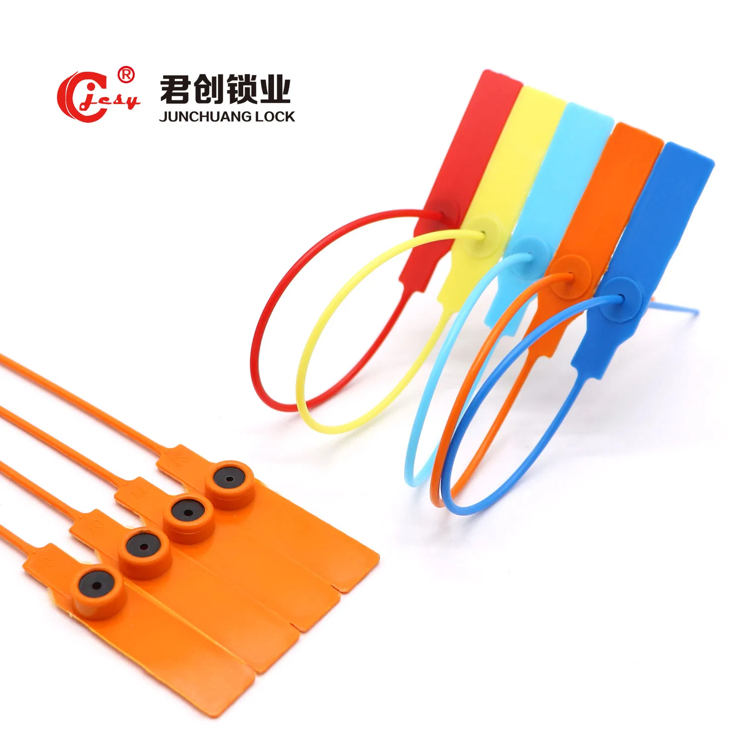 Pull Tight Plastic Cable Tie Security Tags Disposable