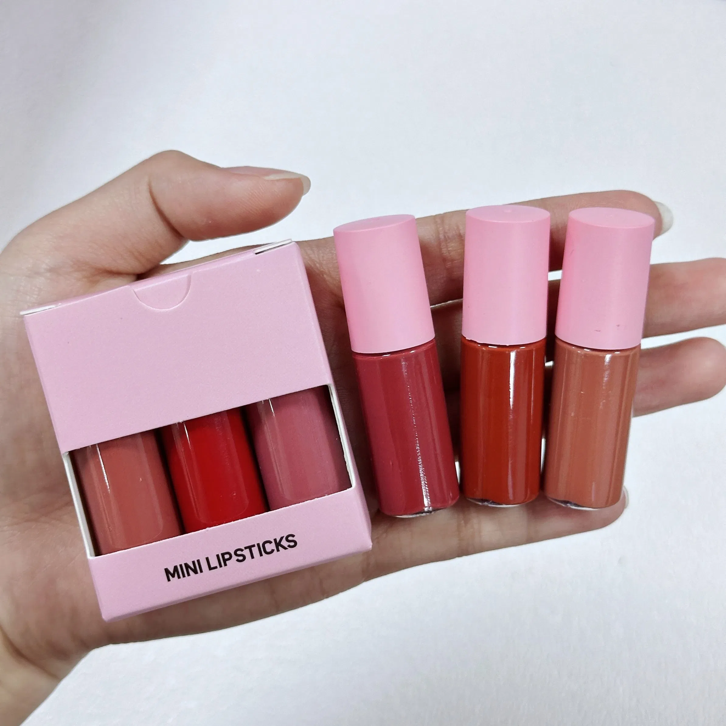 High Quality Makeup Mini Lipstick Set Custom Your Brand Lipgloss Set