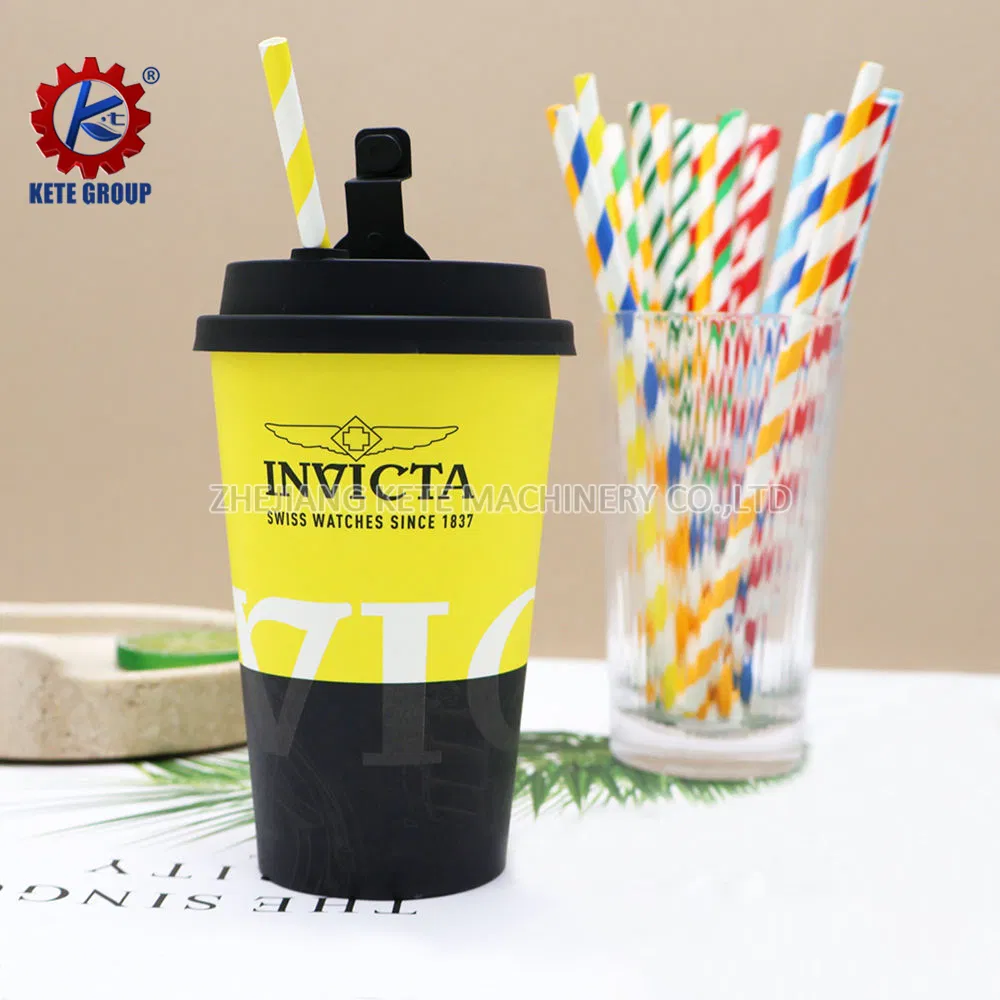 Paper Straw 10-12mm Individually Wrapped Disposable Eco Friendly Biodegradable Paper Straws
