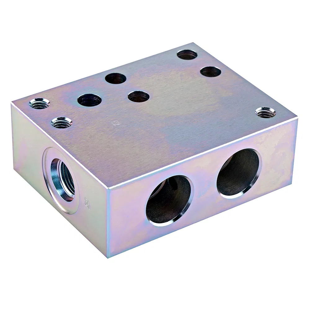 Гидравлический блок клапанов из алюминия для сельхозтехники