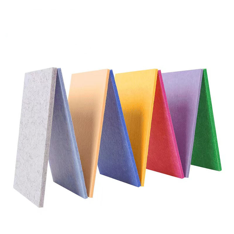 Blockchain-Verified Sustainable 12mm Pet Felt Acoustic Panel - Carbon Footprint Tracked Recycled Material with Green Building Council Certification
