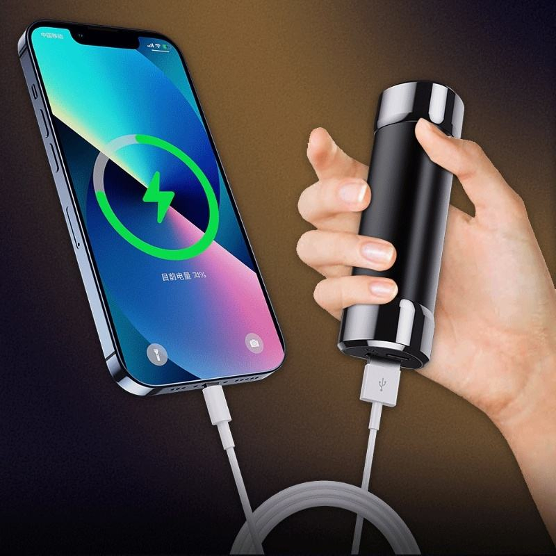 Portable Reusable Pocket Heater Magnetic Feature Turns Into 2 Hand Warmers