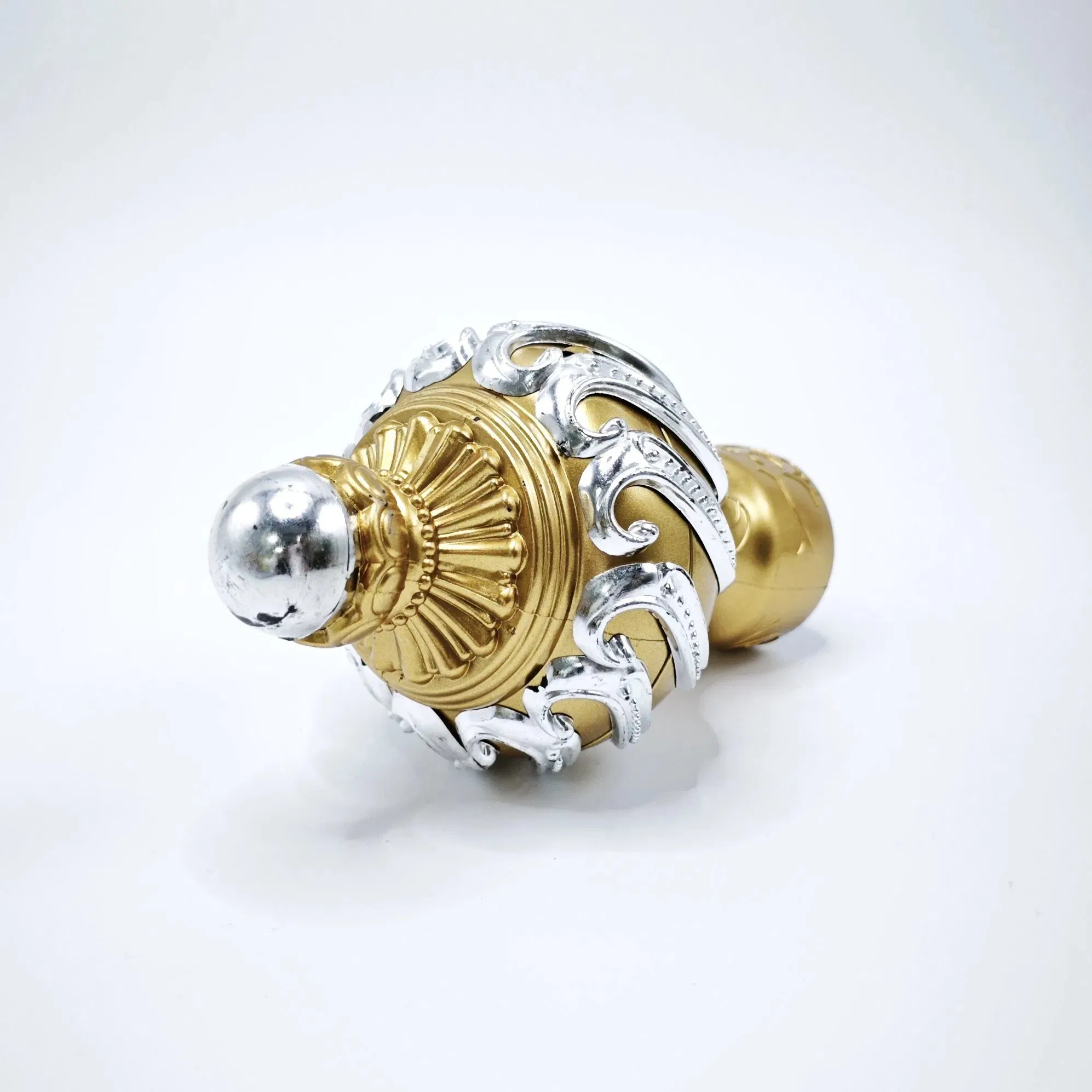 Curtain Accessories 28mm Roman Pole Ornamental Crown Cap