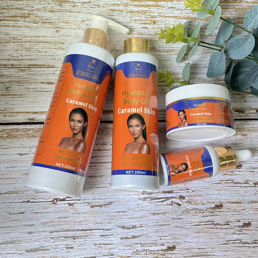 High Quality Best Price Hydrating Vitamin a Vitamin C Whole Body Skin Repair Caramel Complexion for The Skin Caramel Skincare Set
