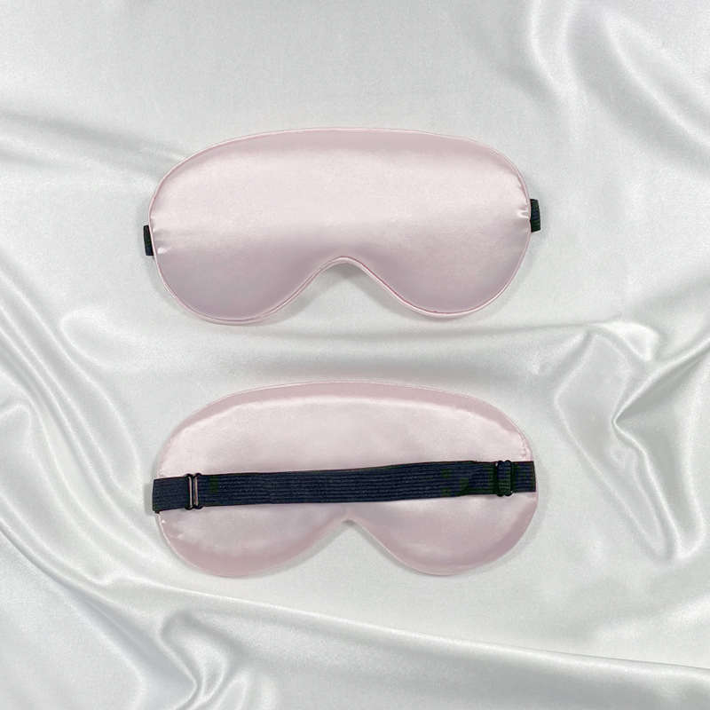 Airplane Hotel Satin Eye Mask Elastic Strap Silk Comfortable Sleep Eye Mask