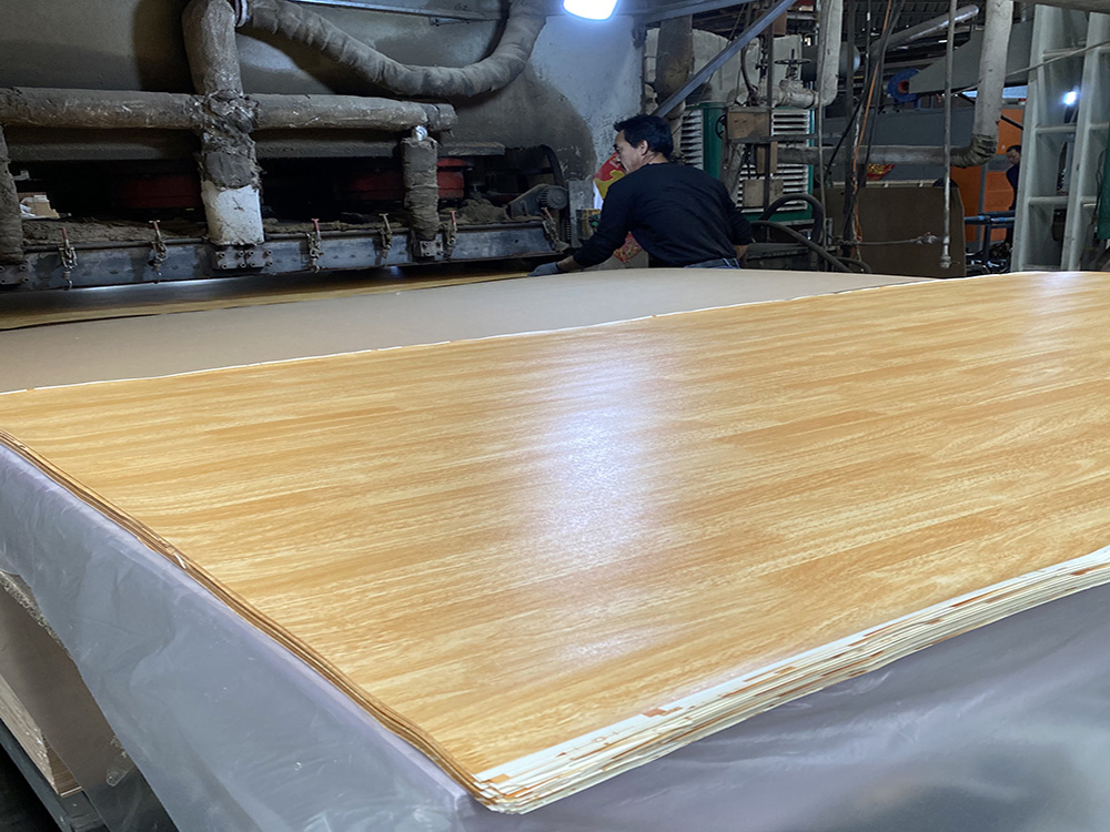 India Market Wood Grain Melamine/Laminted Paper