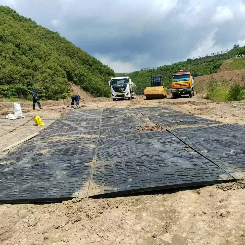 Временные защитные маты для грунта, промышленные