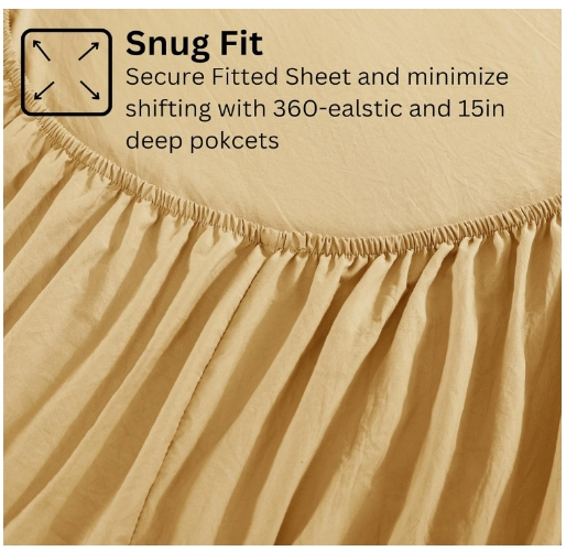 Casa Platino Standard Pillow Cases Set of 2 - Pre-Washed Ultra Soft & Breathable Pillowcases - Brushed Microfiber Pillow Covers - Easy Care - Standard Size Pill