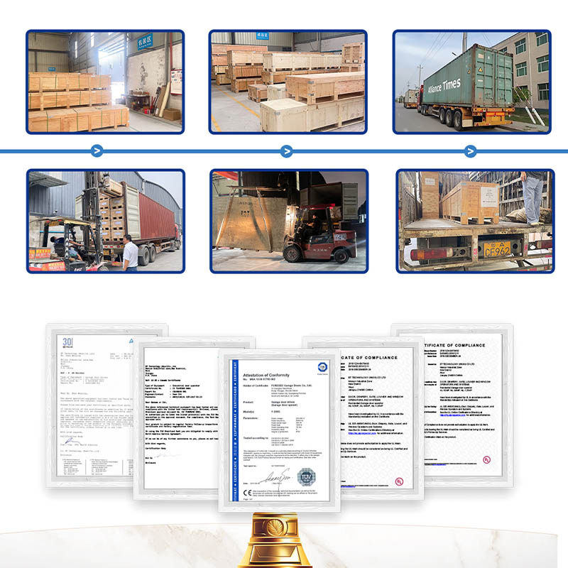 Spot Supply Automatic Garage Door Opener with IR Sensor and Remote Controls