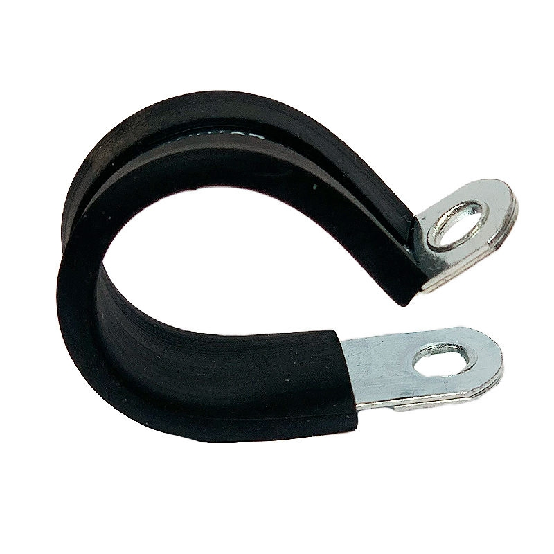 P Type Stainless Steel Insulated Rubber Hose Clamps EPDM