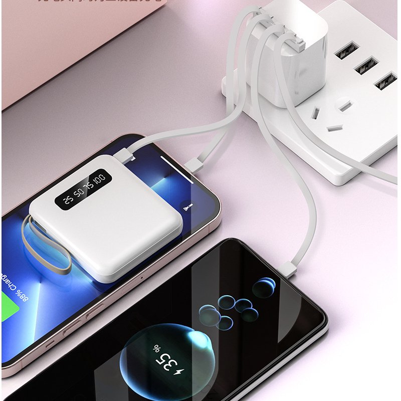 Quick Charge Portable Power Bank 10000mAh Powerbank for Mobile Phone