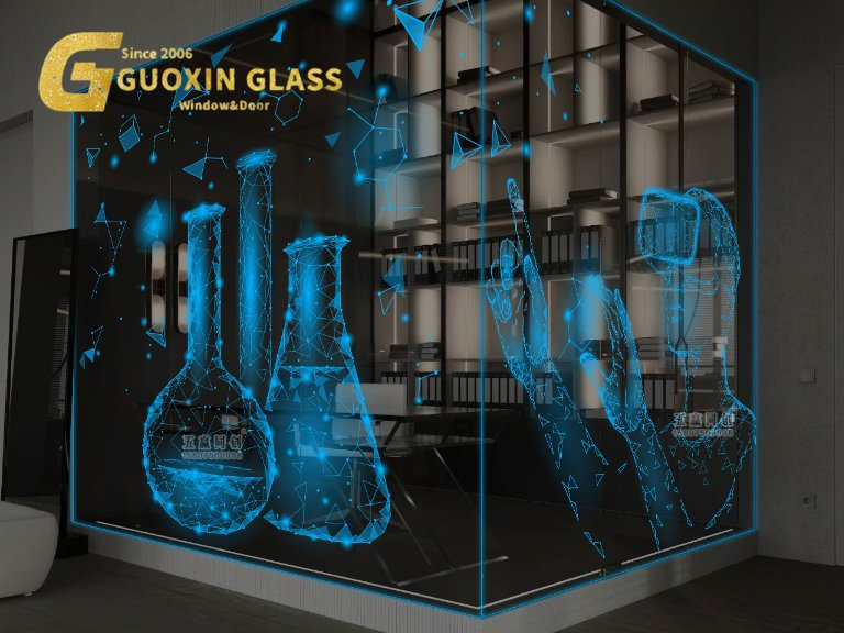 Optical Function Transparent Affordable LED Premium Curved Tempered Laser Carved Glass with Good Service