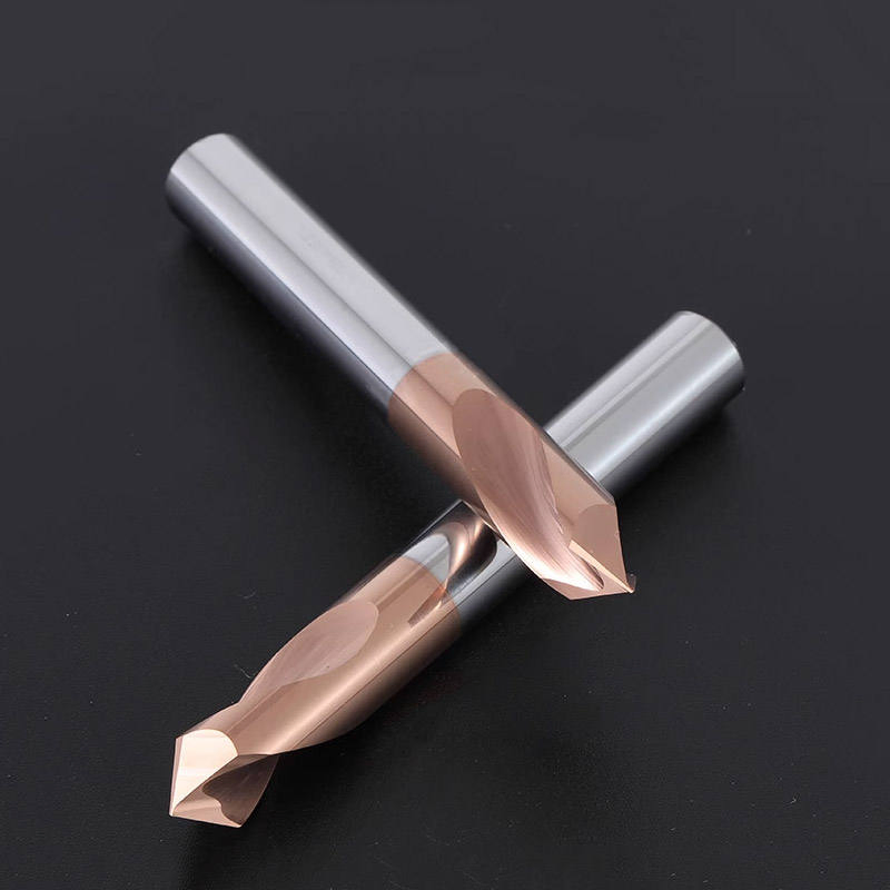 Carbide Spotting Drill Milling Cutter for Fixed Core Drill Tungsten Steel Alloy Coated Fixed Core Drill Center Bit