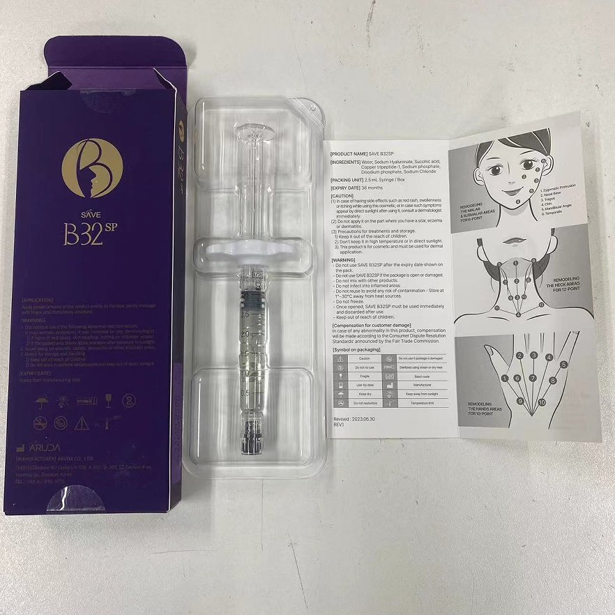 Save B32 Sp High Low Molecule Ha Hyaluronic Acid Succinic Acid Skin Booster