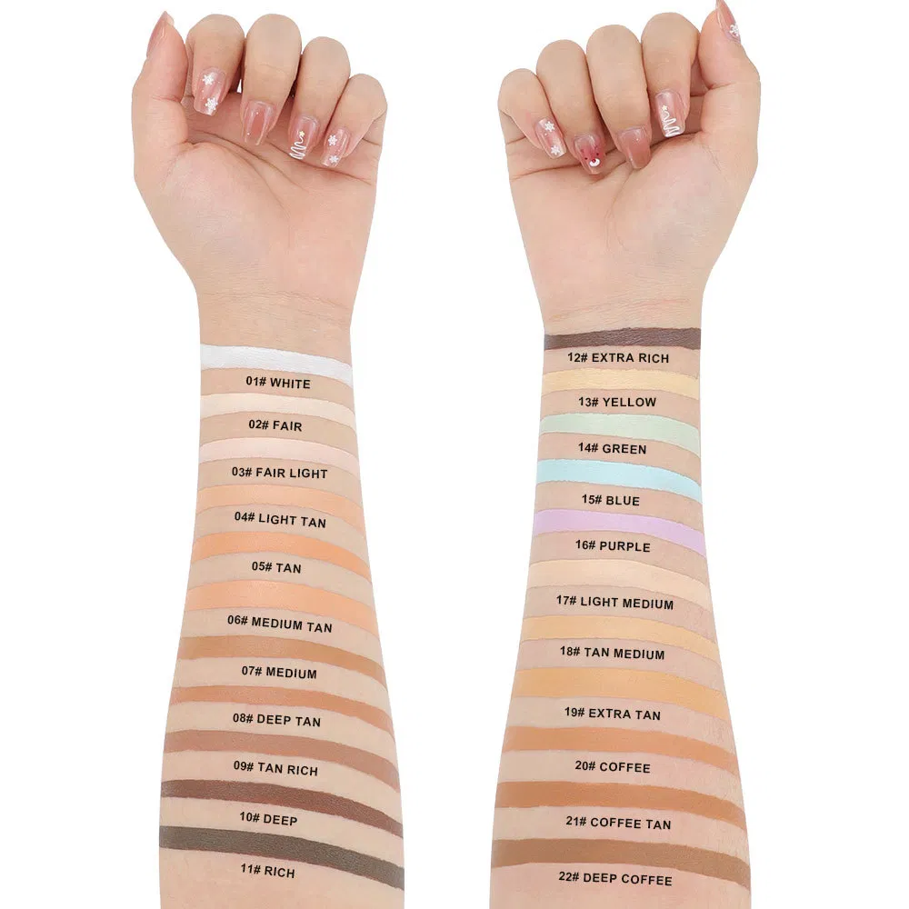 Waterproof Vegan Concealer Cream for Natural Matte Finish