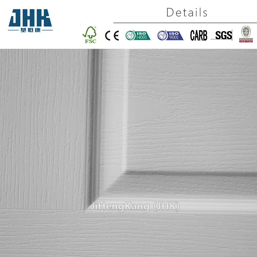 Jhk-001 Composite Slab White Primed Wood Door Skin