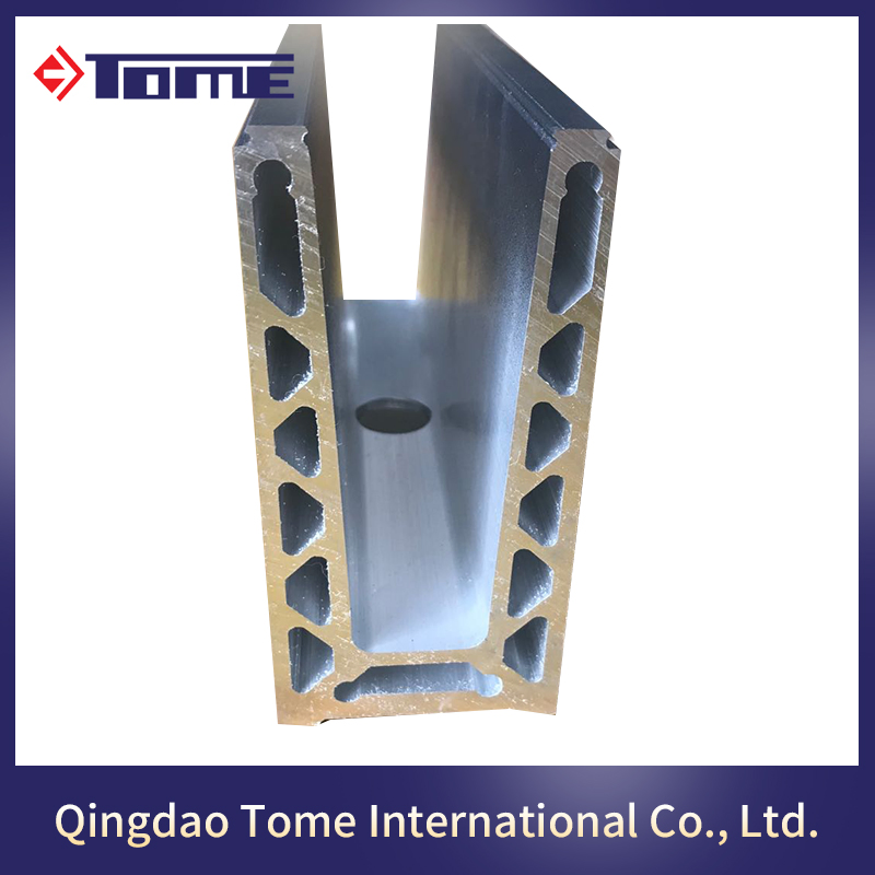 Adjustable/Non-Adjustable Aluminum Glass Channel for Outdoor and Indoor, Glass Baluatrade Channel