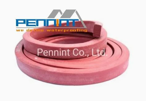 Rubber Water Stop Pz Type Red Color Expanding Sealing Strip