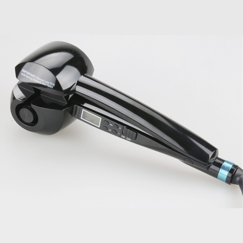 Use Easy Curling Hair LCD Display Professional Automatic Hair Curler Irons