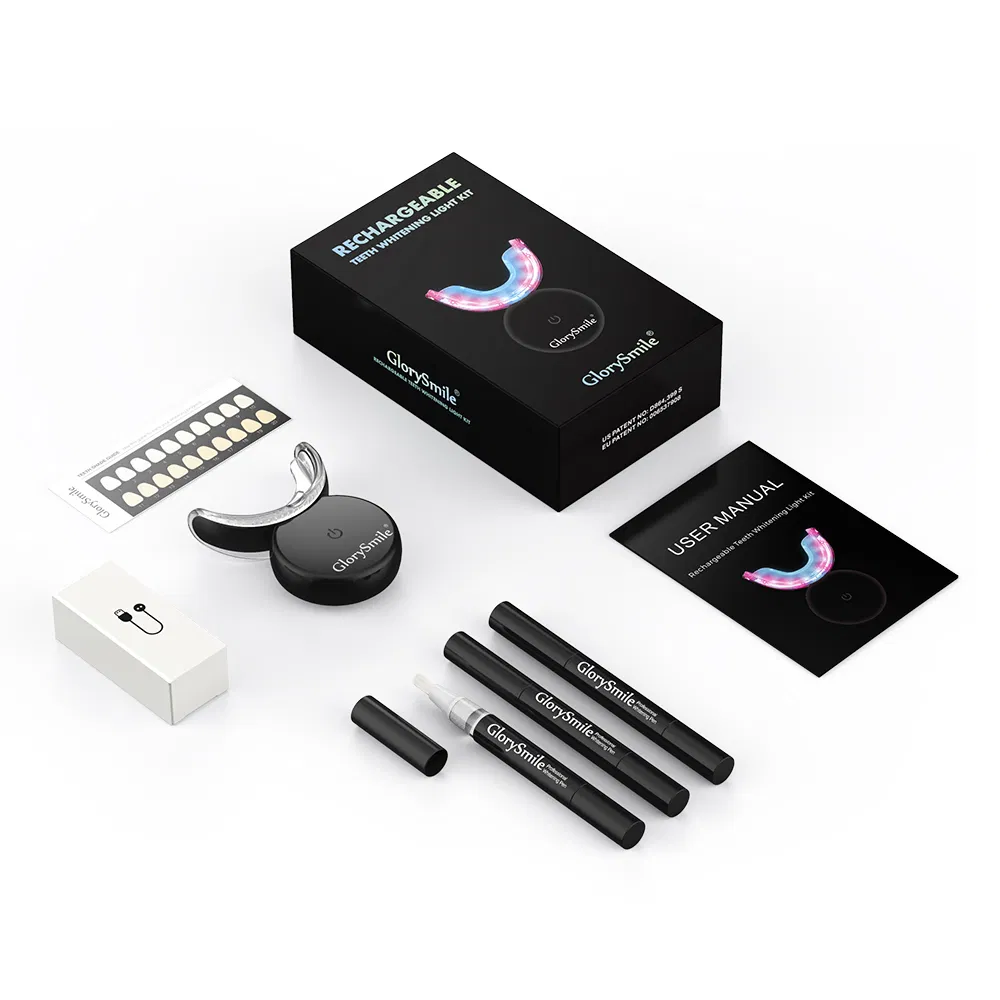 Custom Logo Home LED Lamp Wireless Light 44% Teeth Whitening Kits