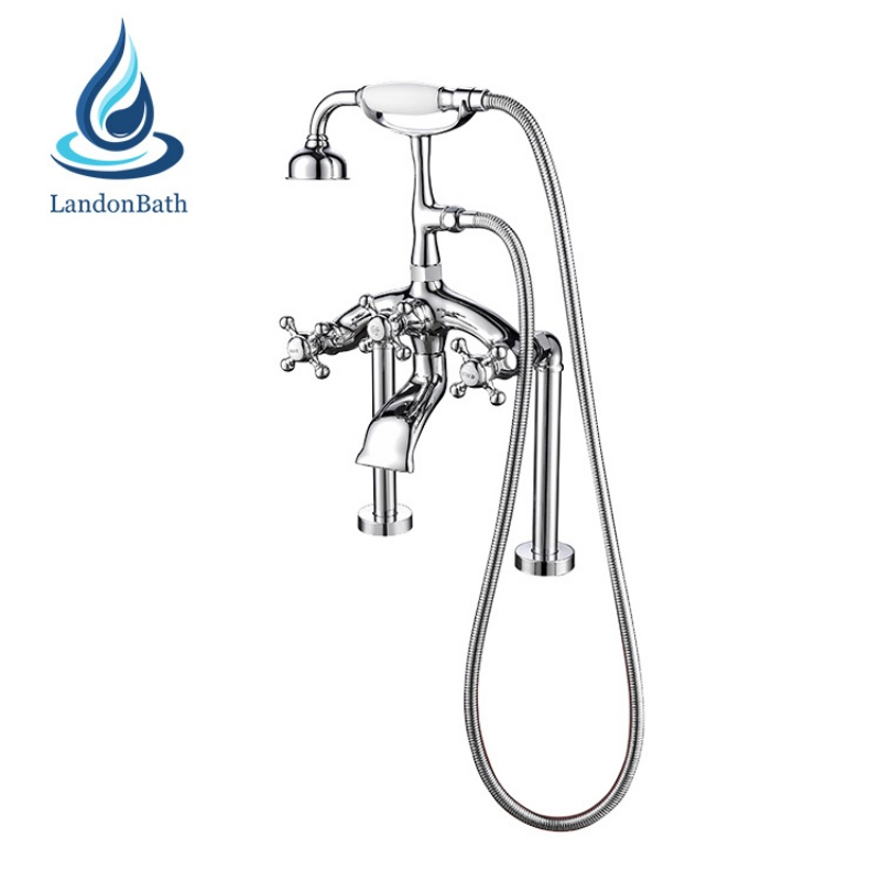 Modern Classical Design Styles Deck-Mount Shower Head Bathtub Faucet