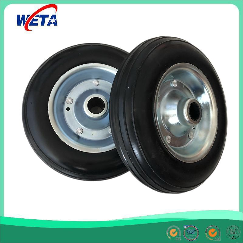 Big Flower Tread Patten Pneumatic Rubber Wheel (10'x3.50-4)