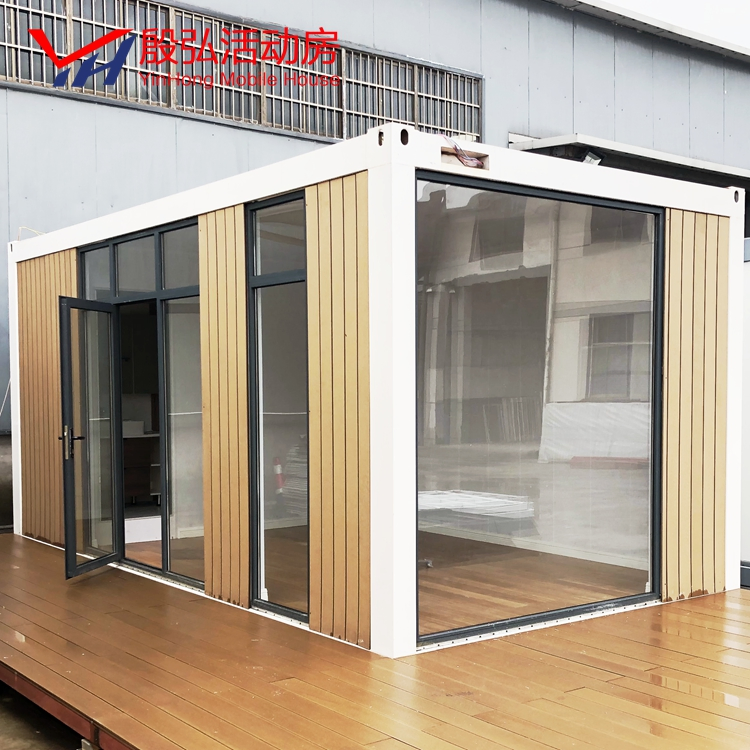 Fast Construction Apartment Swimming Pool Cover Solid Sheet Wood Houses Prefabricated House Product
