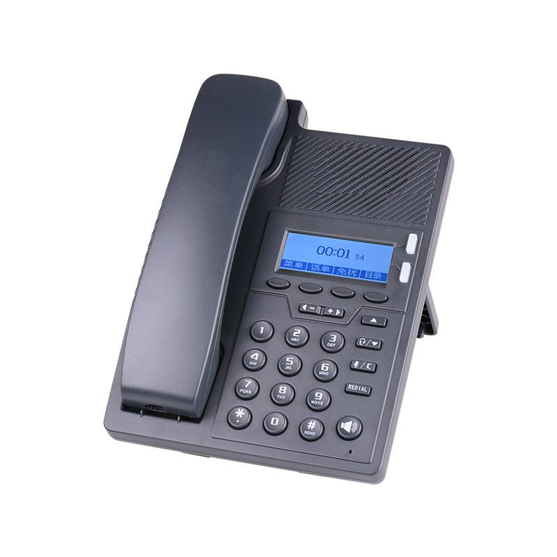 Battery-Free Eco-Friendly Design Landline Office Telephone with Dual Interface Plug in Ready to Use