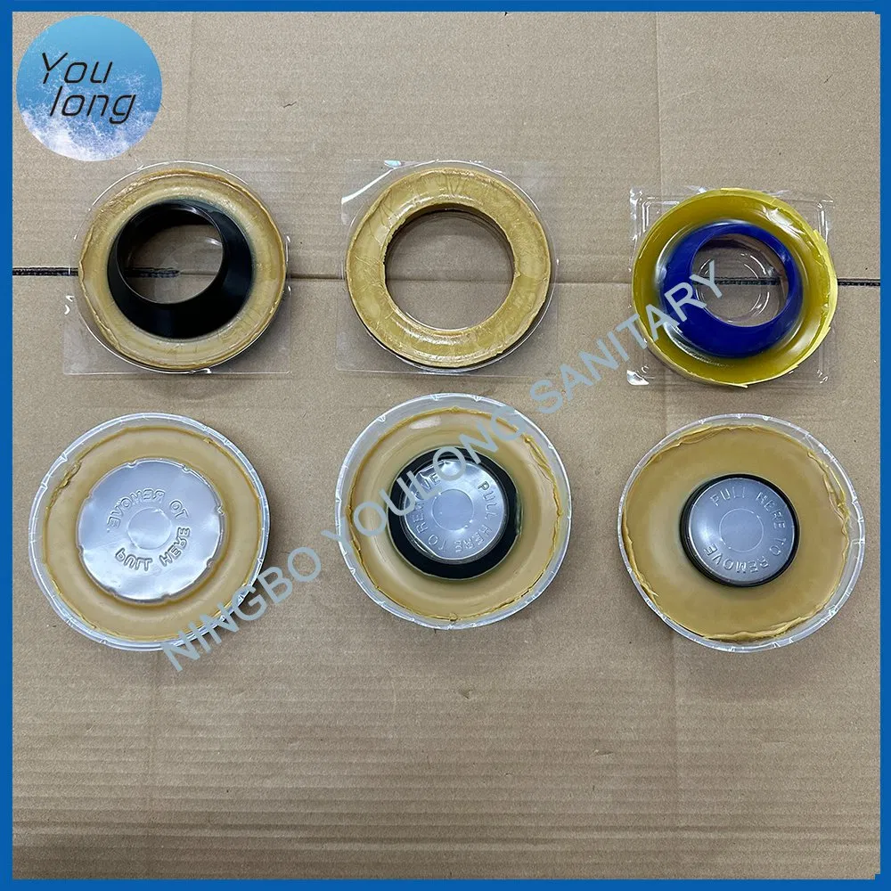 Hot Selling Bathroom Toilet Bowl Gasket Wc Accessories Wax Ring with Flange