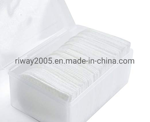 Facial Makeup Cleansing Cosmetic Embossing Finger Cotton Pads