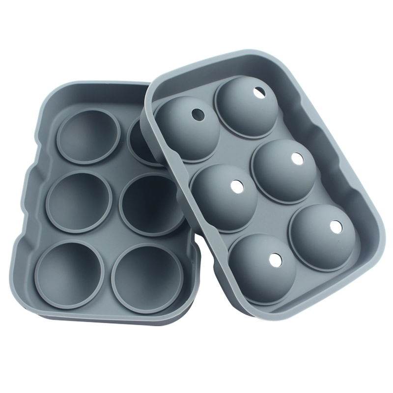 Silicone Ice Cube 5-Piece Whiskey Ice Hockey Ice Cube Household Ice Cube Making Kit