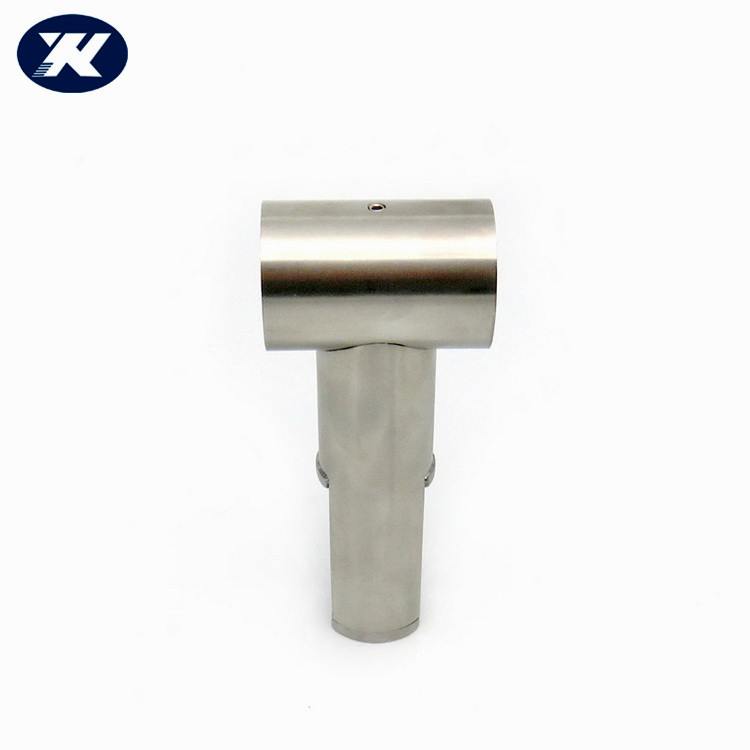 Public Toilet Cubicle Partition Pipe Bracket Stainless Steel Cubicle Fittings Hanging Clamp