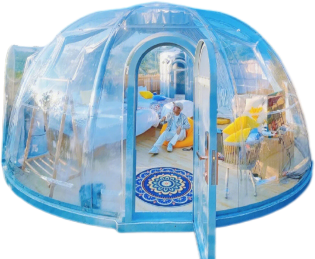 Elegant Bubble Dome Villa with Windproof Heat Insulation for Outdoor Dining
