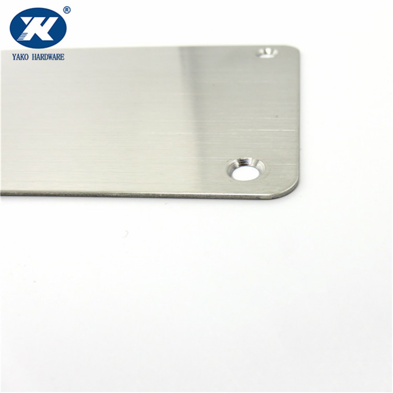 Door Ironmongery Stainless Steel 304 Hardware Kick Mop Armor Stretcher Door Plate