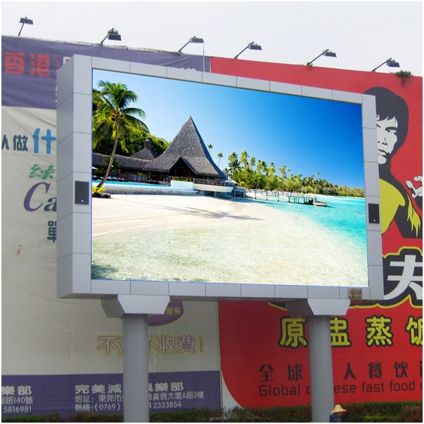 Ultra Bright 800 W/Sqm LED Advertising Billboard Display Panel