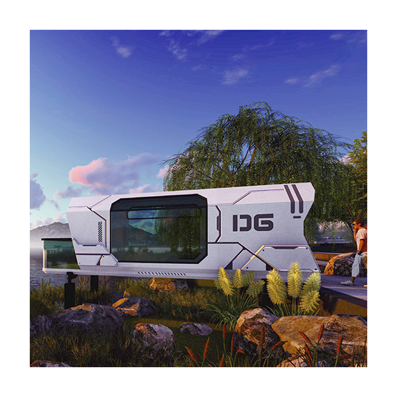 Wholesale Mobile Smart Tiny Houses Prefab House Luxury for Unique Glamping Resort