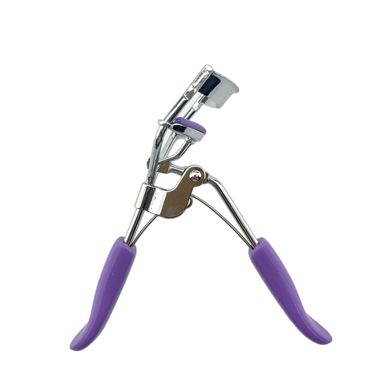 Fashion Trending Cosmetic Professional Customized Colored Portable Eyelash Curler with Silicone Pad
