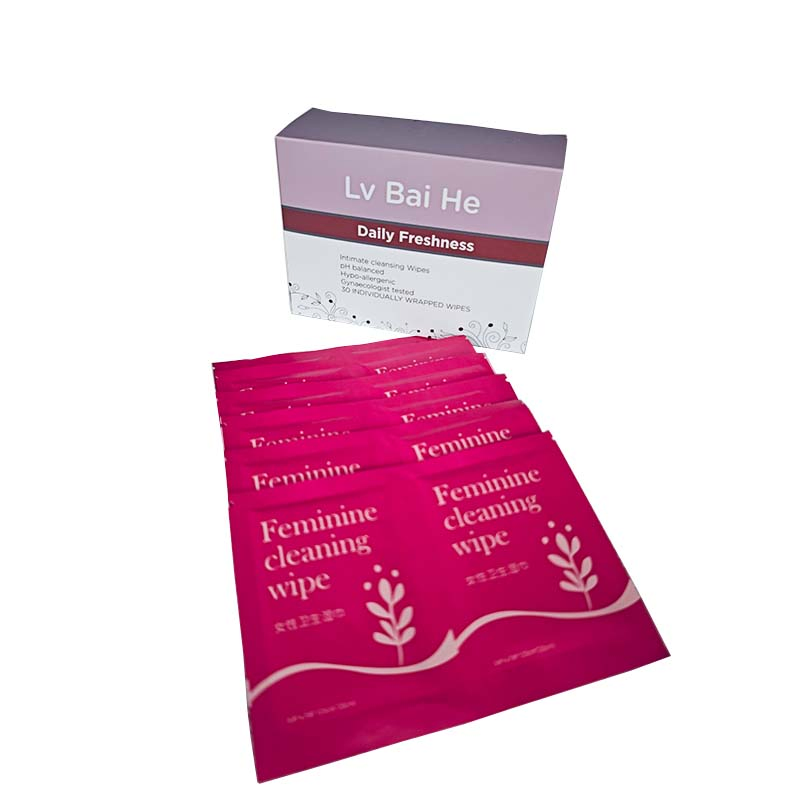 Individual Packaging Super Soft Biodegradable Cleaning Wipes for Adults and Travel
