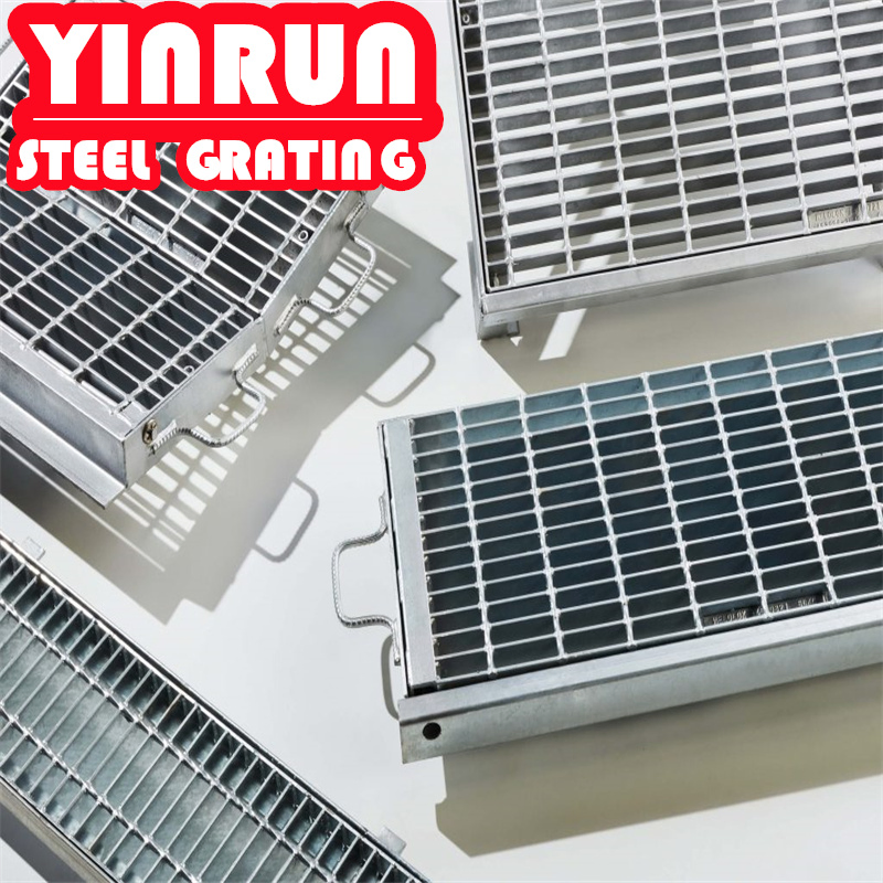 Customized Ultra Durable Welded Bar Grating Drain Cover Customized Rust Free