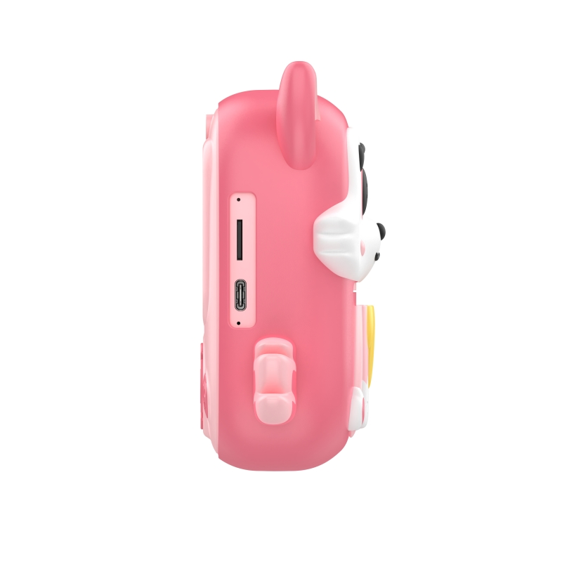 Детская камера с мгновенной печатью Pink Fox